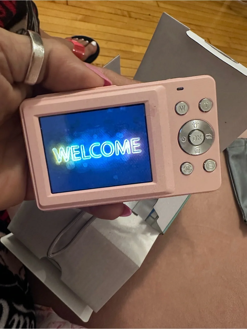 Digital Camera FHD 1080P Pink - Compact Everyday Camera